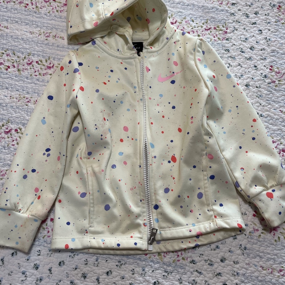 Nike Dri-Fit, 24 month, light weight, little girls jacket.
A13